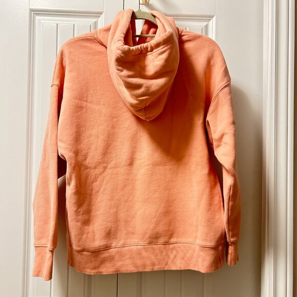 NWOT TNA Cozy Fleece Boyfriend Hoodie Pink - Picture 2 of 6